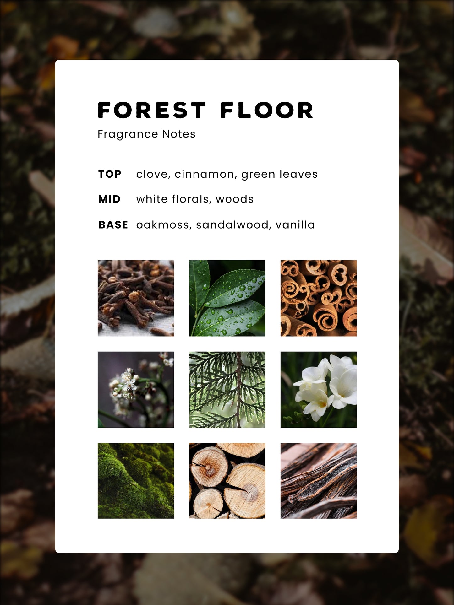 Forest Floor Candle