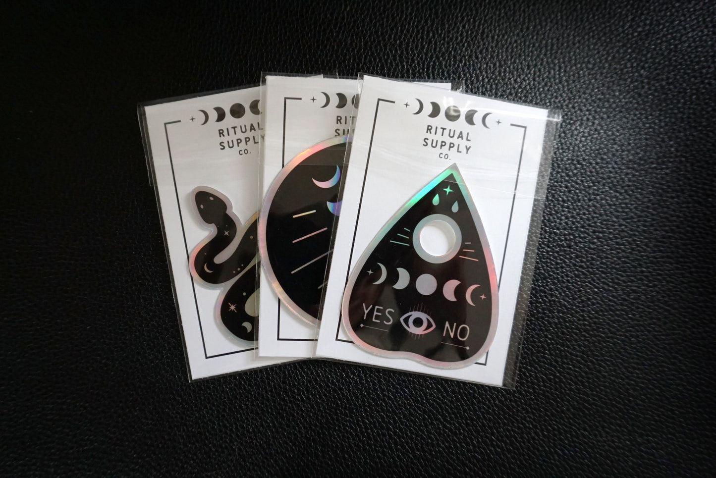 Moon Phases - Holographic Sticker