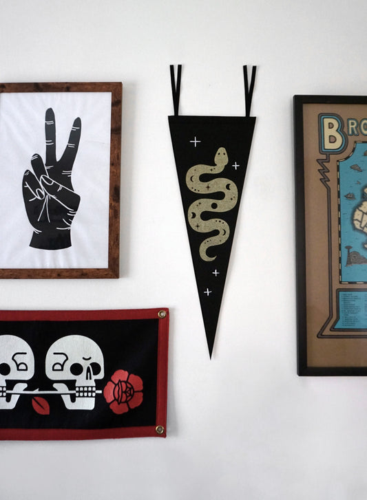 Snake Pennant Banner